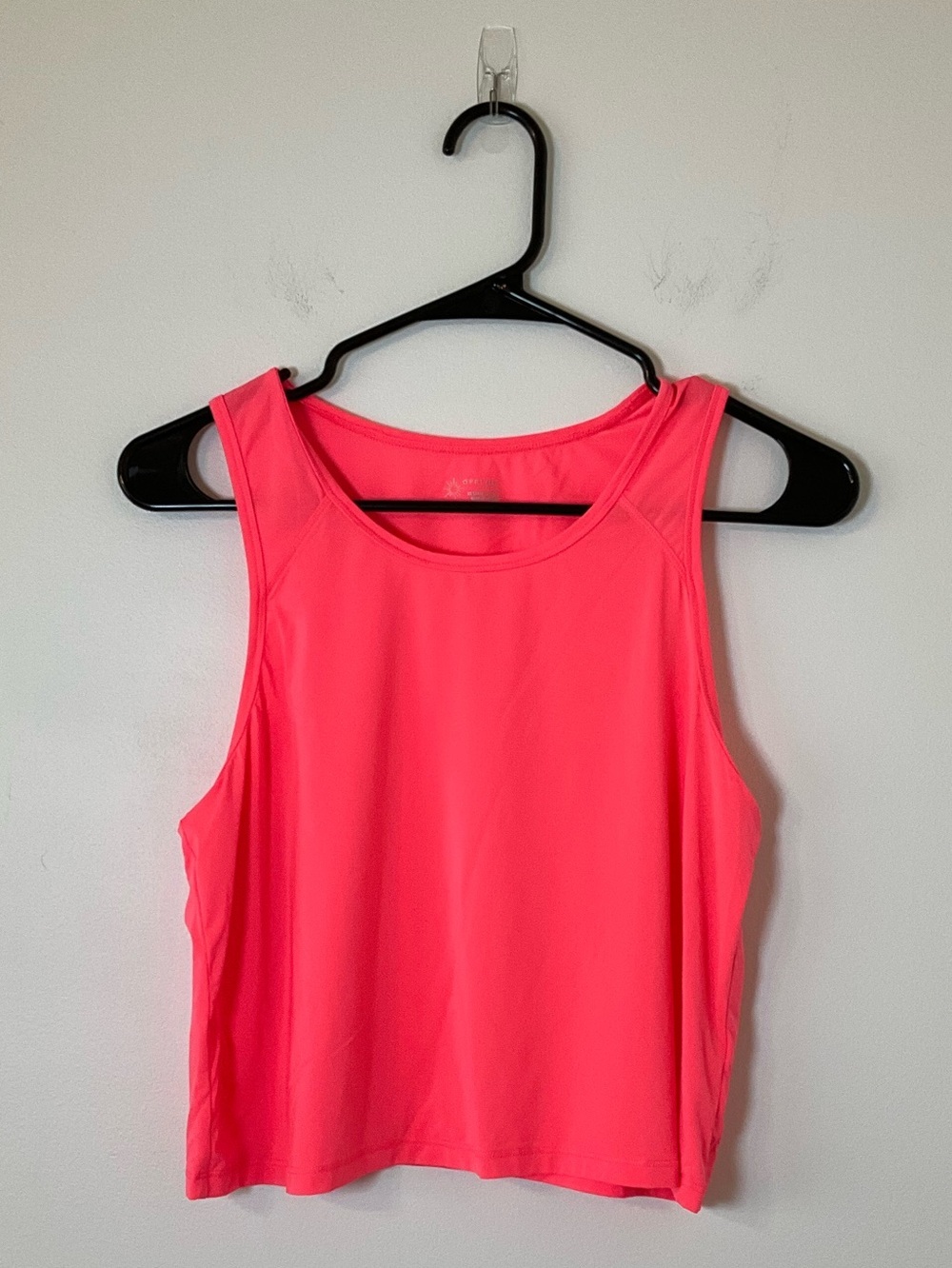 OFFLINE Aerie Neon Pink Athletic Tank Top Crop Size Small NWOT